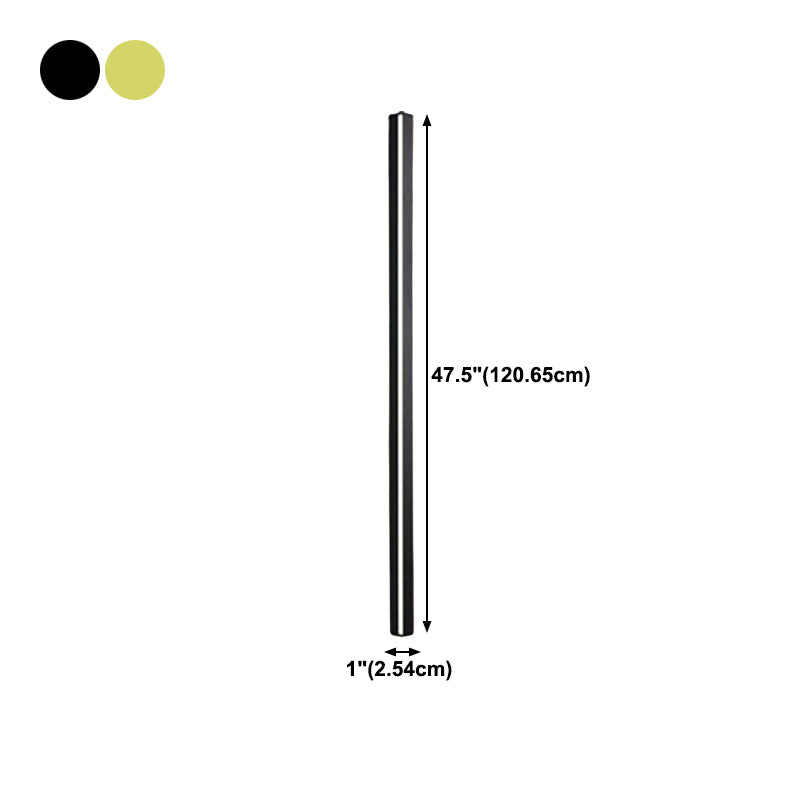 Linear Shape Metal Wall Light Modern Style 1 Light Wall Sconce Light