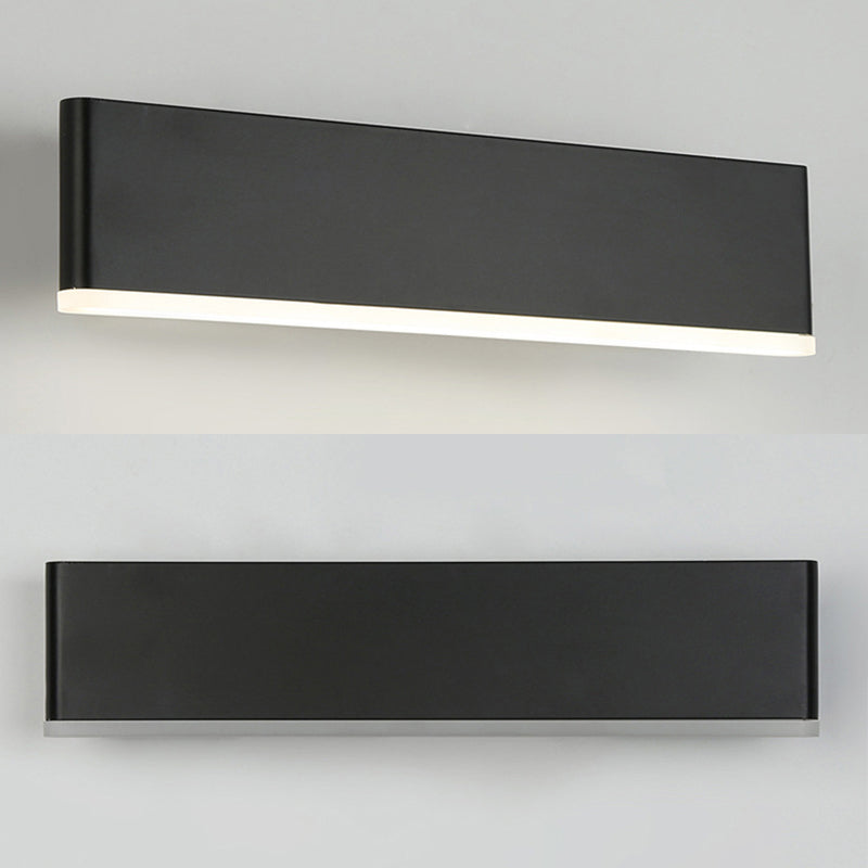 Rotatable LED Wall Mount Light 1-Light Wall Sconce Light with Acrylic Shade for Bedroom