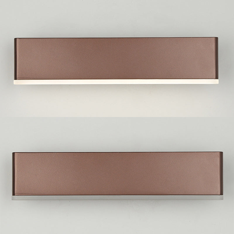 Rotatable LED Wall Mount Light 1-Light Wall Sconce Light with Acrylic Shade for Bedroom