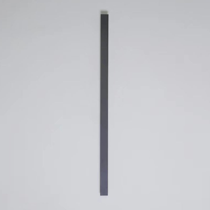 Linear Shape Metal Wall Light Modern Style Single Light Wall Mount Lamp