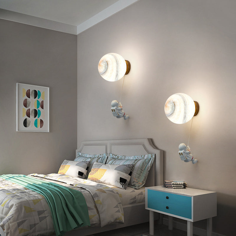Modern Wall Light Fixture Creative Glass Wall Light Sconce for Bedroom