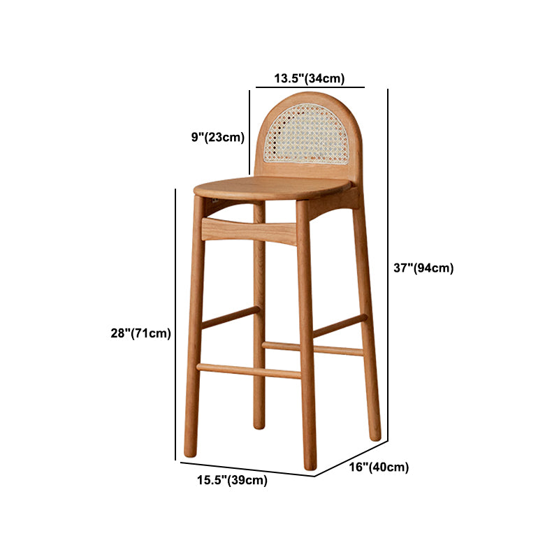 Irregular Shape Cherry Bar Table Set 1/2/3 Pieces Modern Counter Table with High Stools