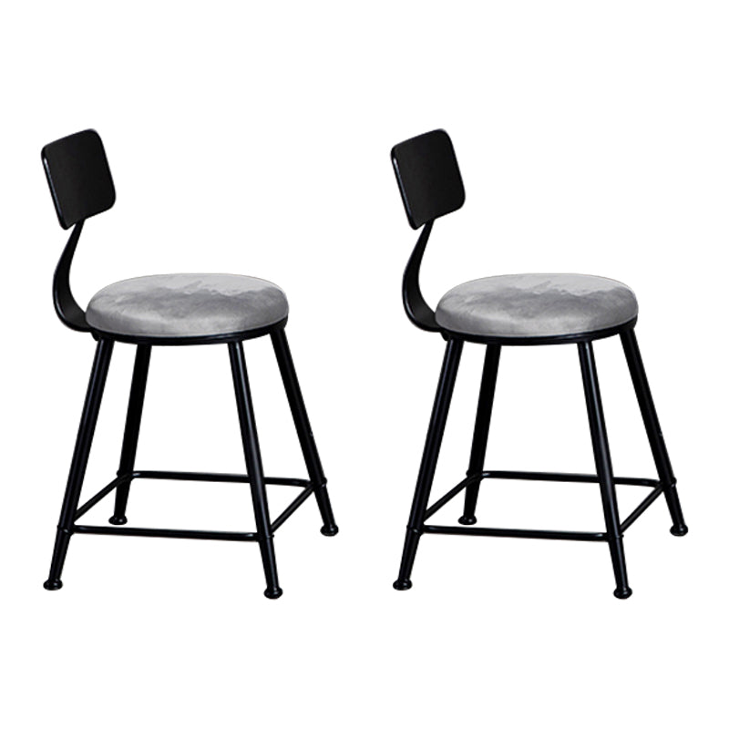 Industrial 1/2/3 Pieces Round Bar Table Set Sintered Stone Bistro Set for Home Use
