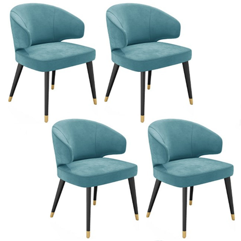 Glam Iron Dinette Set 1/4/7 Pieces Rectangle Dining Table Set with Sintered Stone Top