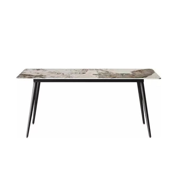 Modern Rectangle Sintered Stone Dining Table Set 1/2/7 Pieces Dining Set for Home Use