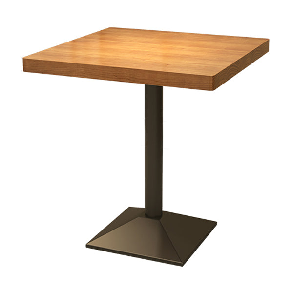 Industrial Style Dining Table Solid Wood Dining Site Table for Dining Room
