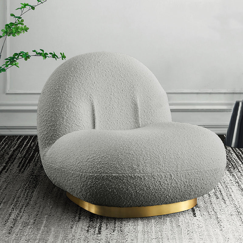 Wool Armless Parsons Chair with Fixed Back, 31.10" W √ó 28.74" L √ó 26.77" H