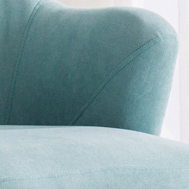 25.19"Wide x 35.82"High Recessed Arms Chair with Tight Back and Basic Four Legs