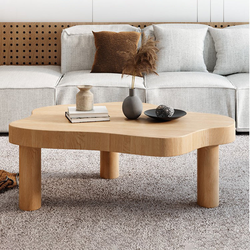 Scandinavian Coffee Table Solid Wood 1 Single Cocktail Table