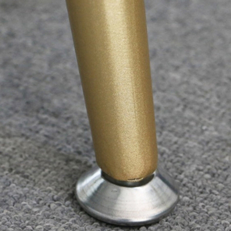 Oval Faux Marble Coffee Table 1 Single 4 Legs Cocktail Table