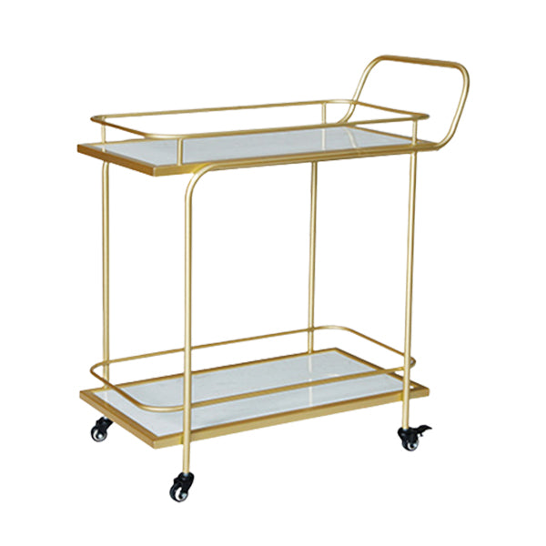 34.65" High Rolling Contemporary Prep Table Stone Prep Table for Restaurant