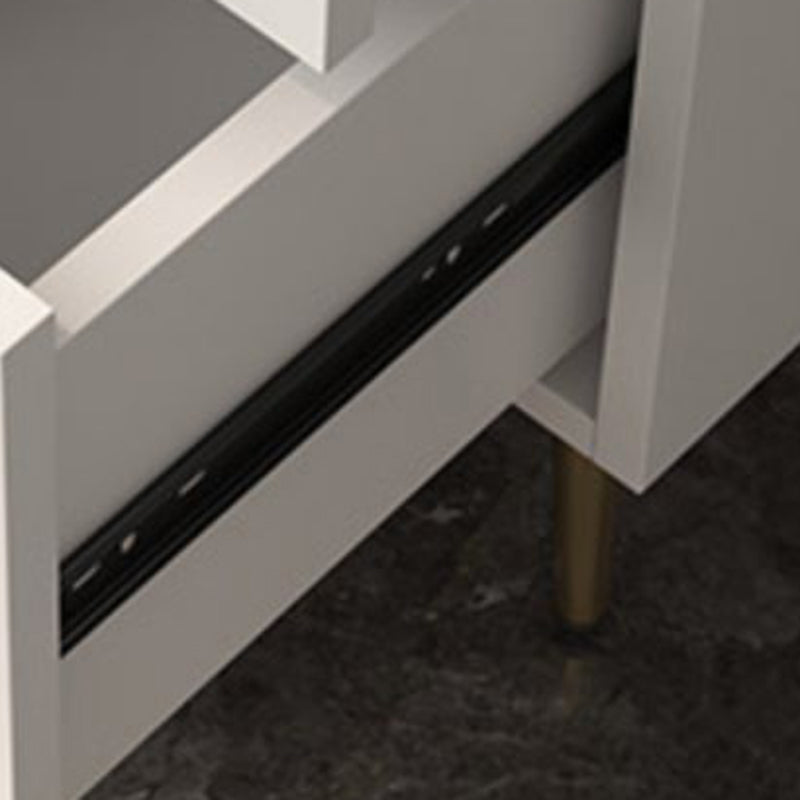 4 Drawers Makeup Table Desk Vanity - 30.7"H Vanity Table with Cabinets