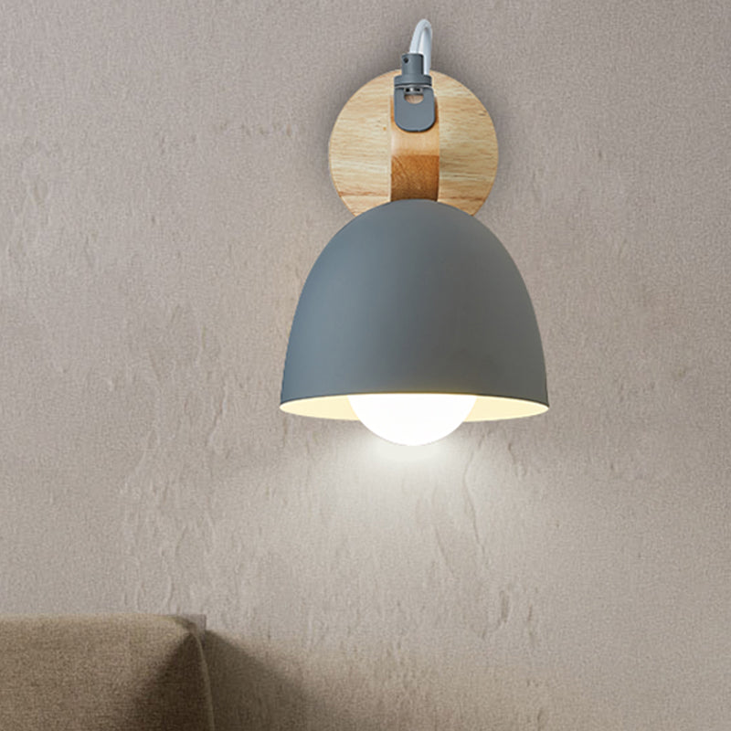 MOLTO MOLTO DOMA DOME SCONCE SOGGIORO ANGOLO REGOLABILE 1 Luce da parete in stile Nordico
