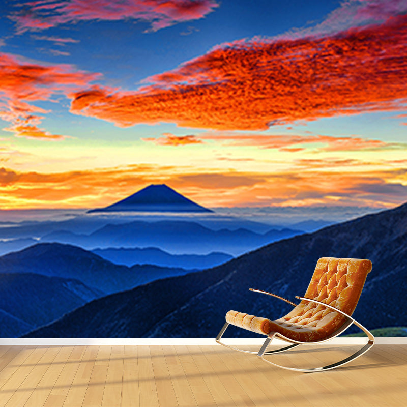 Mountain Eco-friendly Photography Wallpaper Drawing Room Wall Mural