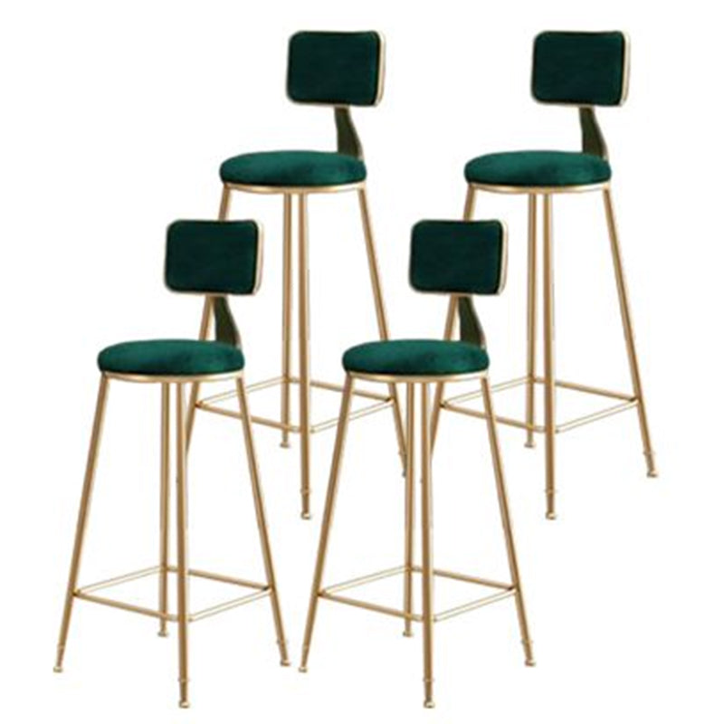 Nordic Style Metal Bar-stool Round Counter Bar Stool for Kitchen Bar