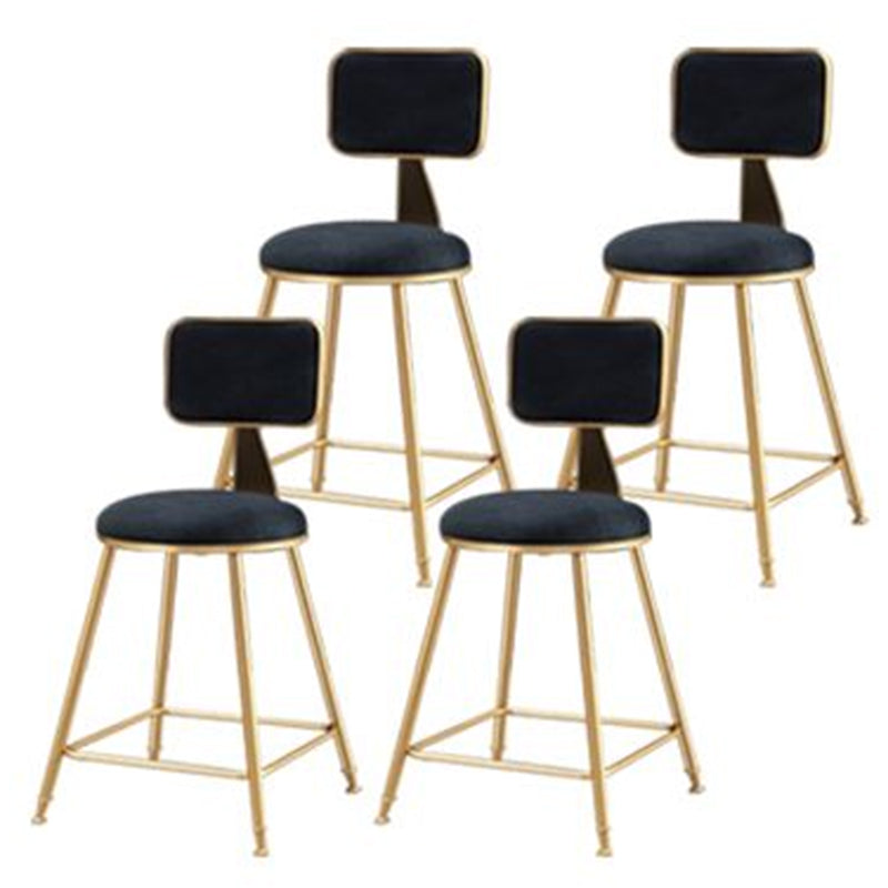 Nordic Style Metal Bar-stool Round Counter Bar Stool for Kitchen Bar