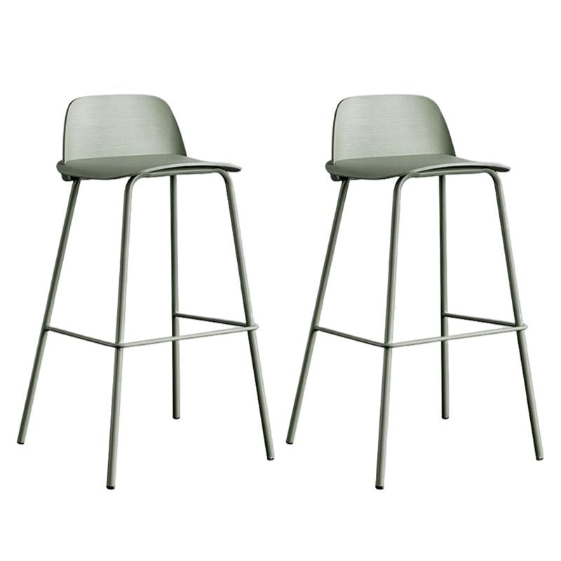 Modern Style Metal Bar-stool Plastic Counter Bar Stool for Kitchen
