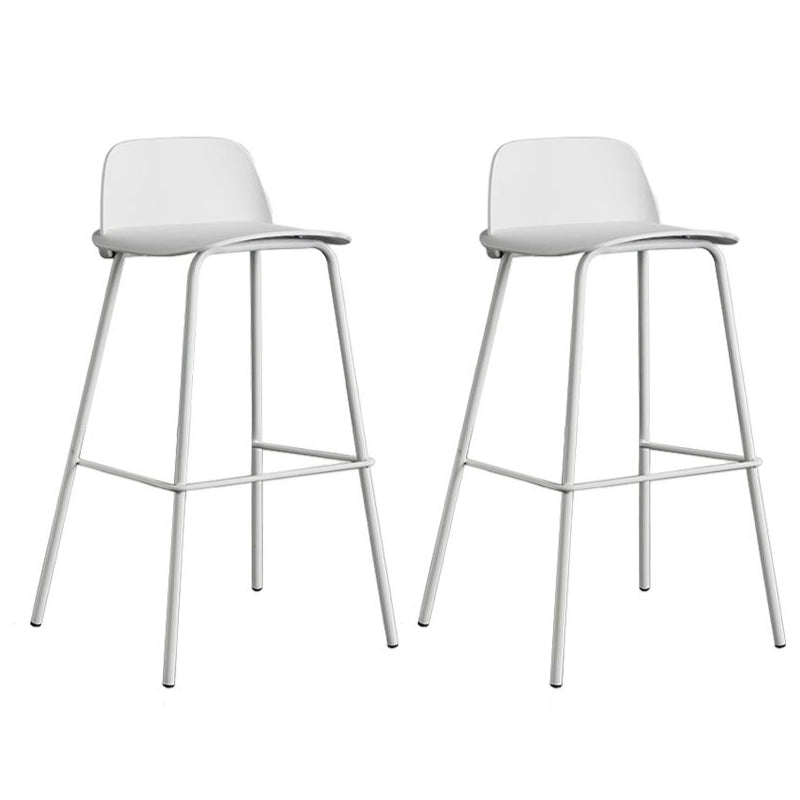 Modern Style Metal Bar-stool Plastic Counter Bar Stool for Kitchen