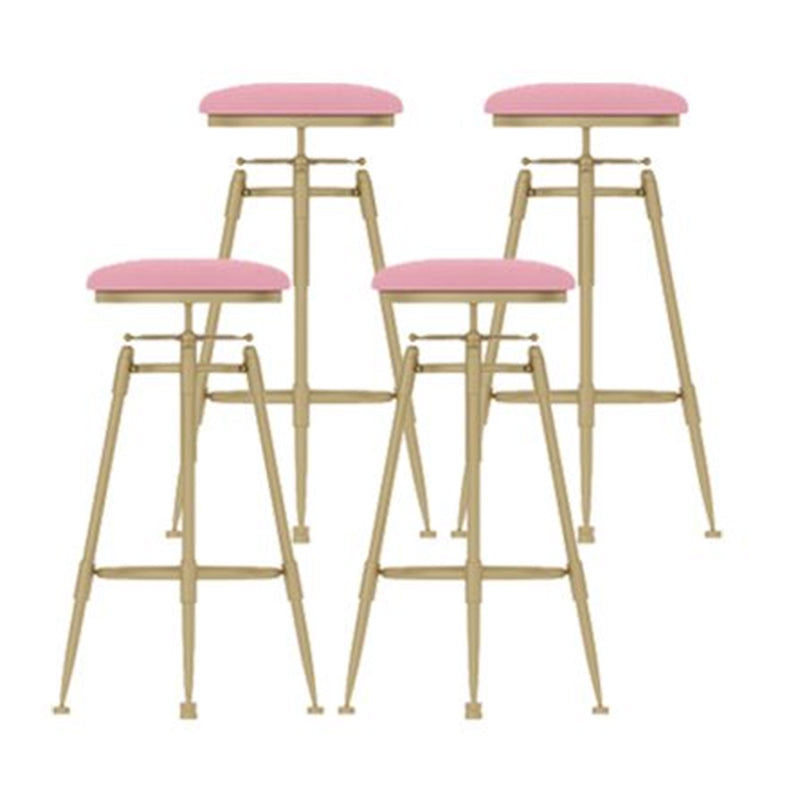 Nordic Style Metal Bar-stool Round Counter Bar Stool for Kitchen