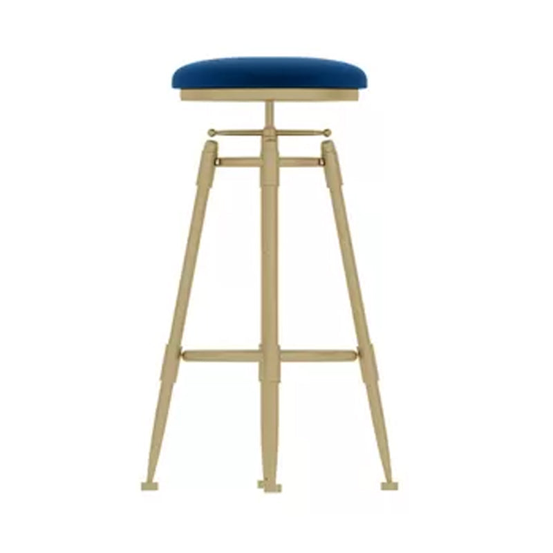 Nordic Style Metal Bar-stool Round Counter Bar Stool for Kitchen