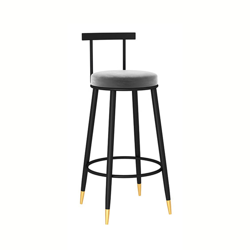 Contemporary Style Bar-stool Round Counter Bar Stool for Kitchen