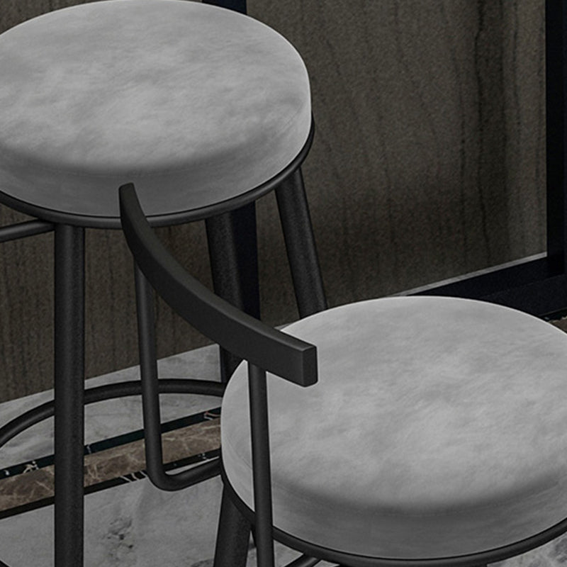 Contemporary Style Bar-stool Round Counter Bar Stool for Kitchen