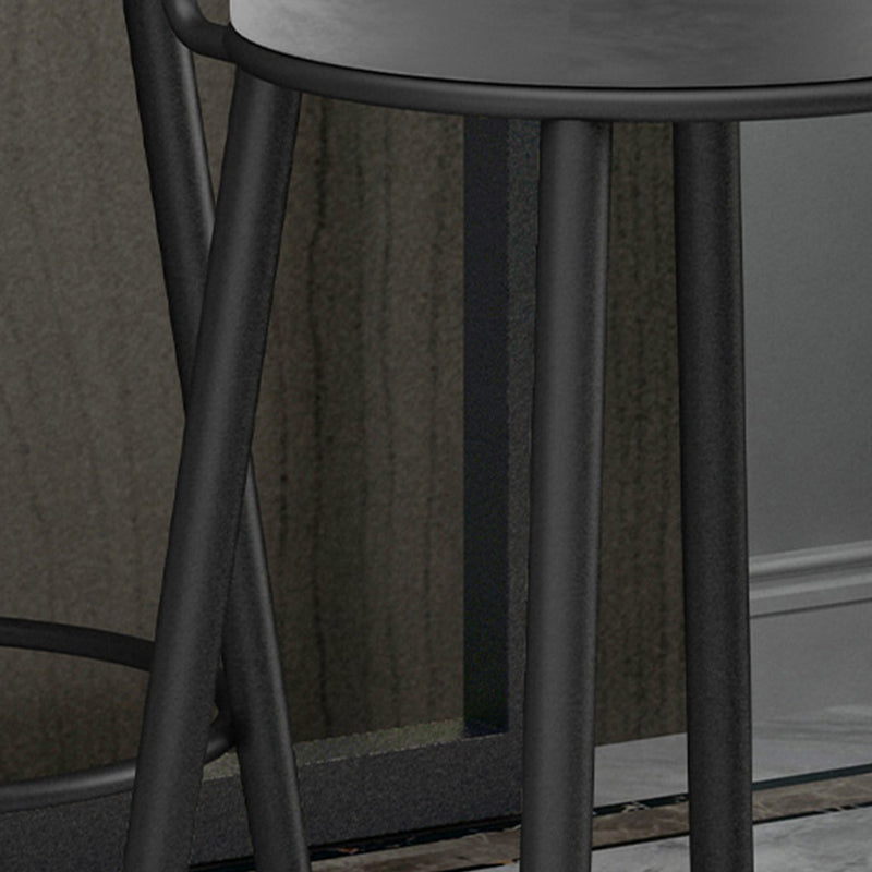 Contemporary Style Bar-stool Round Counter Bar Stool for Kitchen