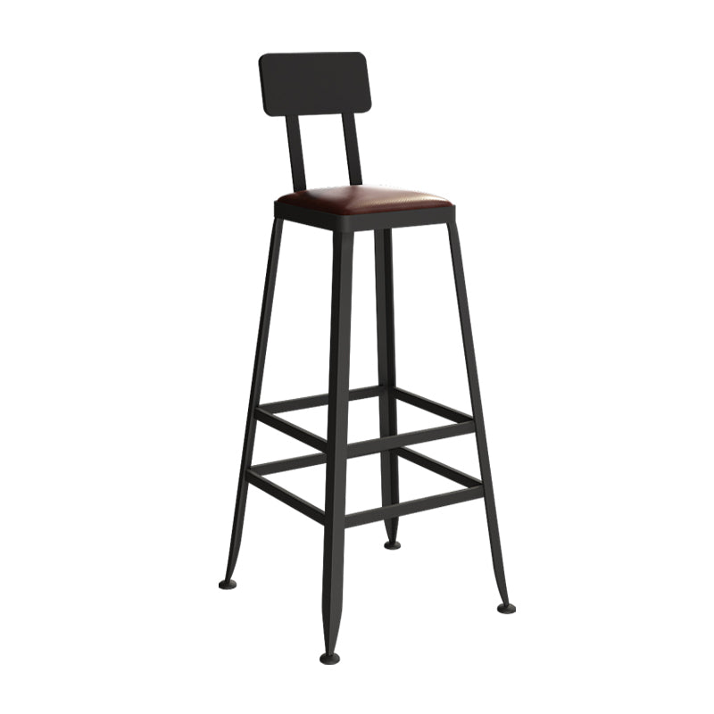 1/5/9 Pieces Industrial Iron Bar Table Set Pine Wood Bistro Set with Footrest