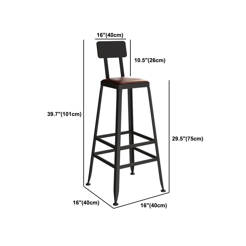 1/5/9 Pieces Industrial Iron Bar Table Set Pine Wood Bistro Set with Footrest