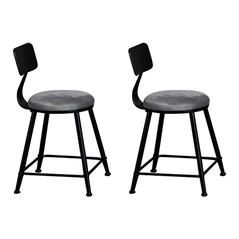 Industrial 1/2/3 Pieces Round Bar Table Set Sintered Stone Bistro Set