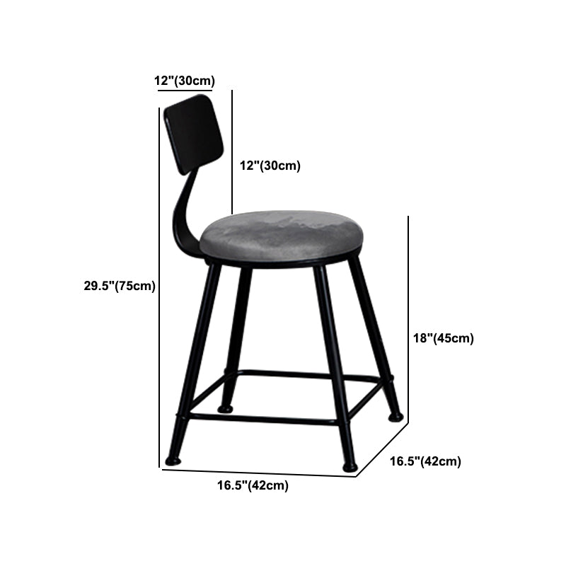 Industrial 1/2/3 Pieces Round Bar Table Set Sintered Stone Bistro Set