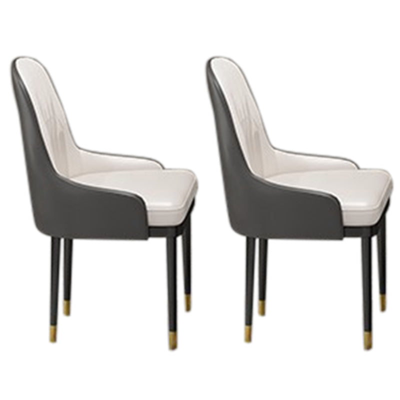 Modern Rectangle Dining Table Set 1/2/5/7 Pieces Dinette Set with White Sintered Stone Top