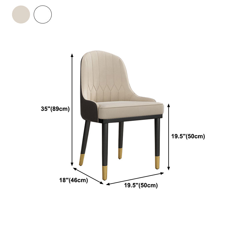 Modern Rectangle Dining Table Set 1/2/5/7 Pieces Dinette Set with White Sintered Stone Top
