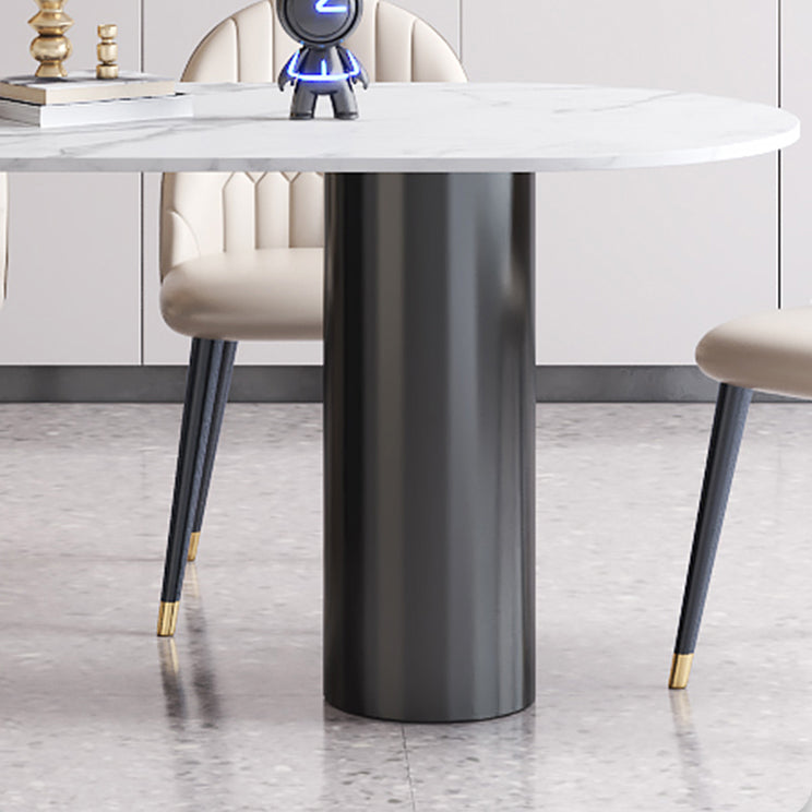 Sintered Stone Dining Table Modern White Dining Table for Kitchen