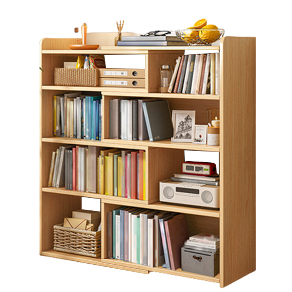 Flexible Bookshelf Contemporary Style Bookcase for Study Room and Office