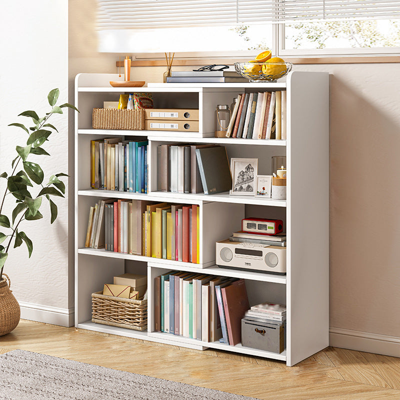Flexible Bookshelf Contemporary Style Bookcase for Study Room and Office
