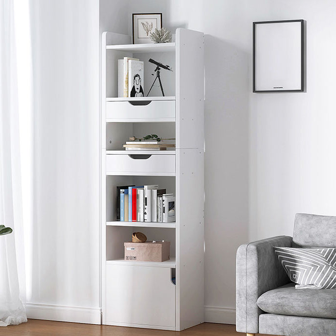 Multiple Colors Modern Style Bookshelf Engineer Wood Bookcase