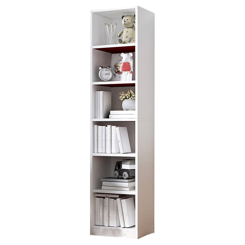 Multiple Colors Modern Style Bookshelf Engineer Wood Bookcase