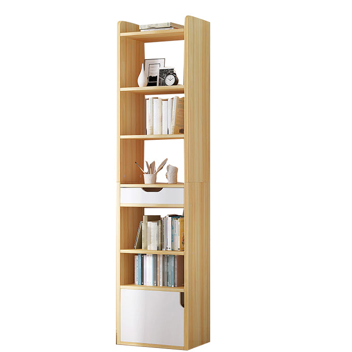 Multiple Colors Modern Style Bookshelf Engineer Wood Bookcase
