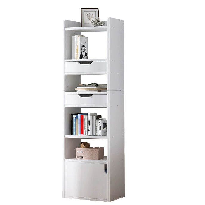 Multiple Colors Modern Style Bookshelf Engineer Wood Bookcase
