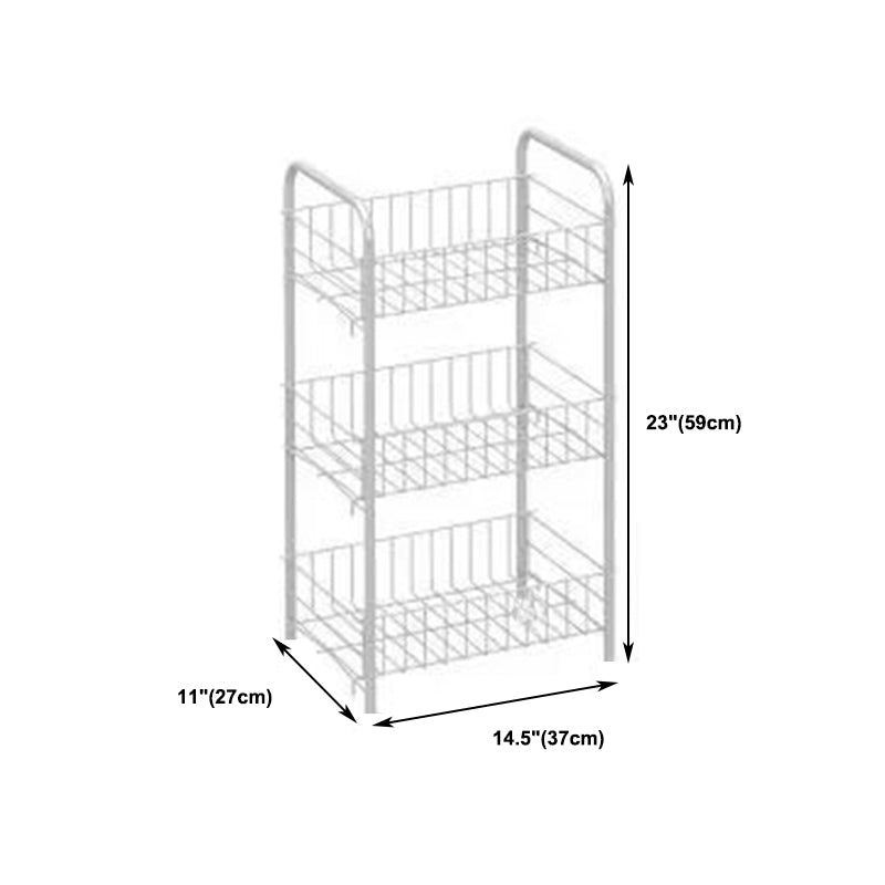 10.63"W Bookshelf Contemporary Style Bookcase for Study Room and Office