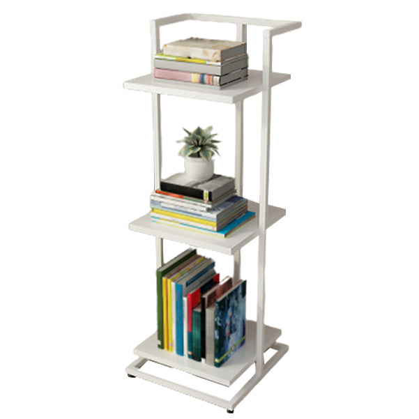 Open Back Modern Style Bookshelf Wood Bookcase for Home Office