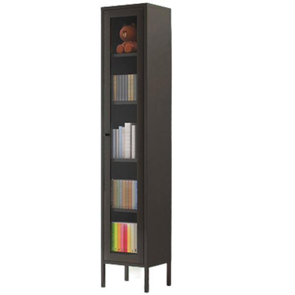 Multiple Colors Modern Style Bookshelf, Metal Bookcase for Home
