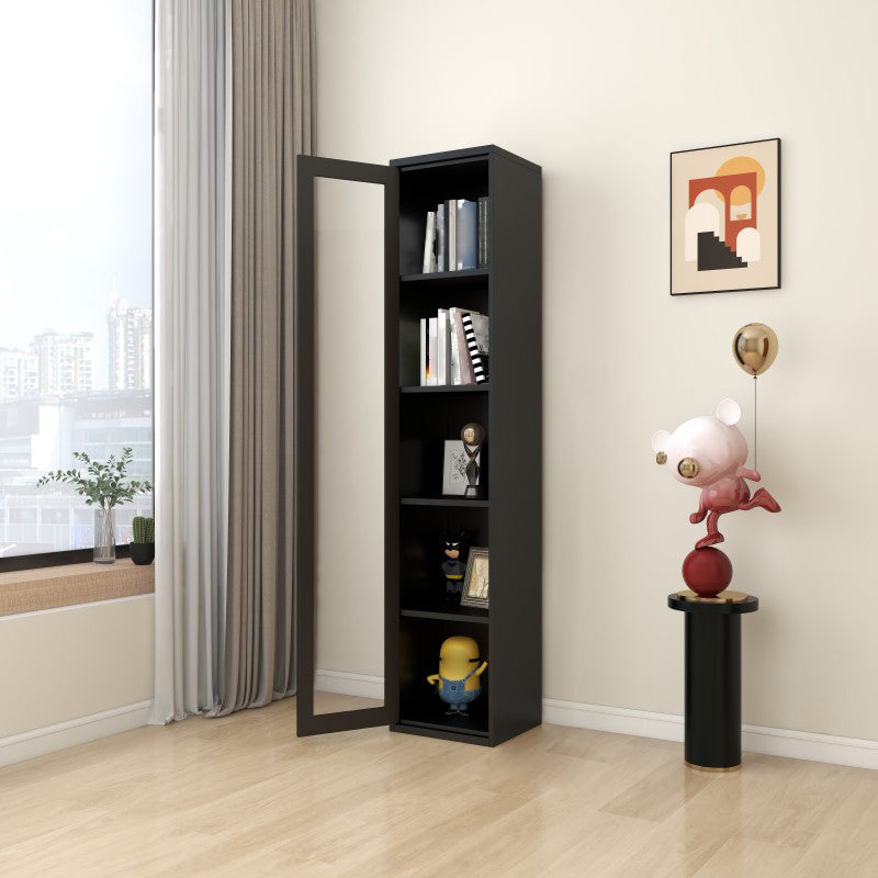 Multiple Colors Modern Style Bookshelf, Metal Bookcase for Home