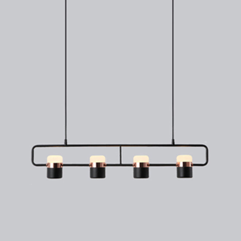 Modern Island Lighting Fixture Metal Dining Room Island Pendant Light