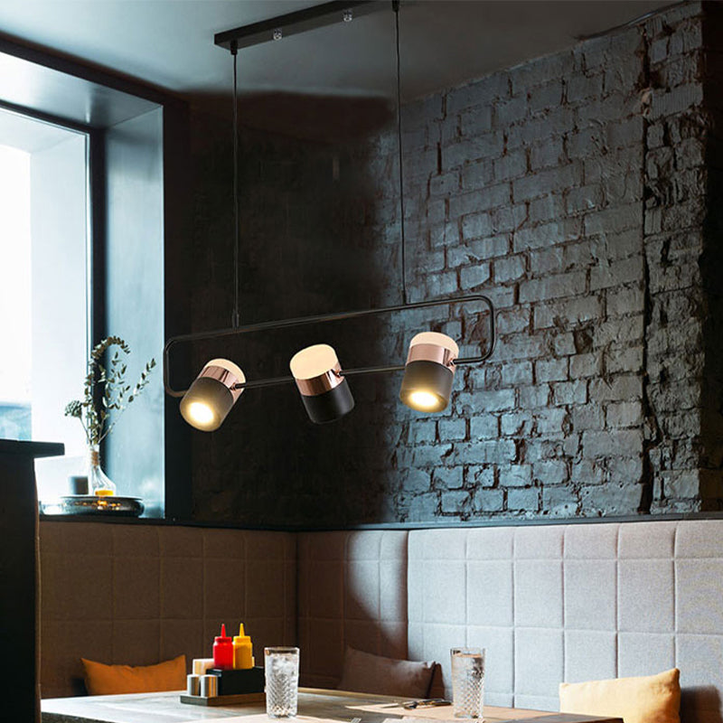 Modern Island Lighting Fixture Metal Dining Room Island Pendant Light