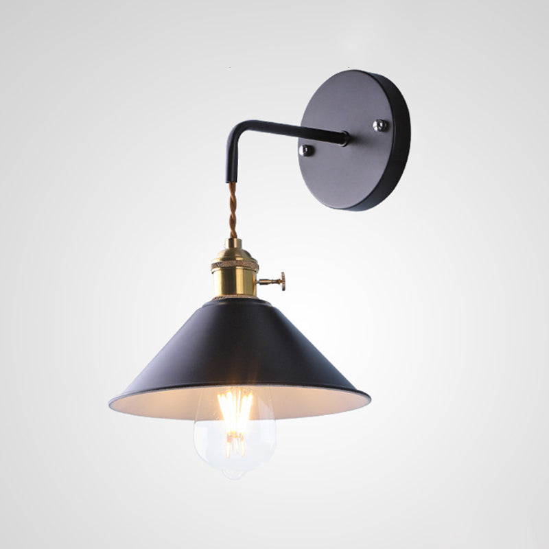 Modern Metal Shade Wall Mounted Lamp Simplicity Colorful Wall Sconce for Sitting Room