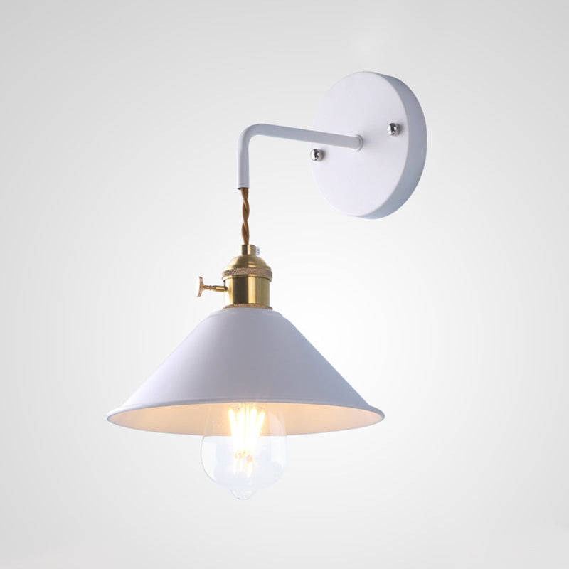 Modern Metal Shade Wall Mounted Lamp Simplicity Colorful Wall Sconce for Sitting Room