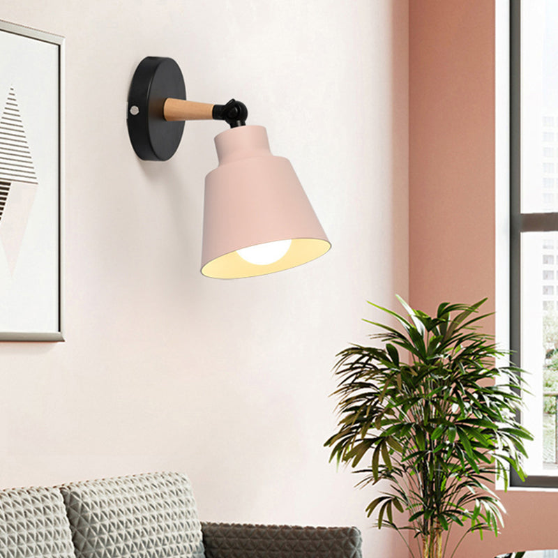 Modern Colorful Wall Sconce Simplicity Metal Wall Mounted Lamp for Sitting Room