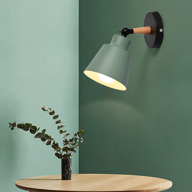 Modern Colorful Wall Sconce Simplicity Metal Wall Mounted Lamp for Sitting Room